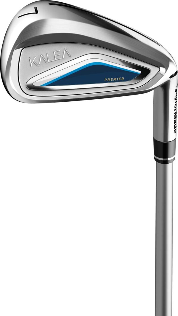 Taylormade Kalea (2022) Dame Jernsæt - Chrome - Højre - 7-9, PW, AW, SW - Taylormade Kalea Premier 40 Dame Grafit