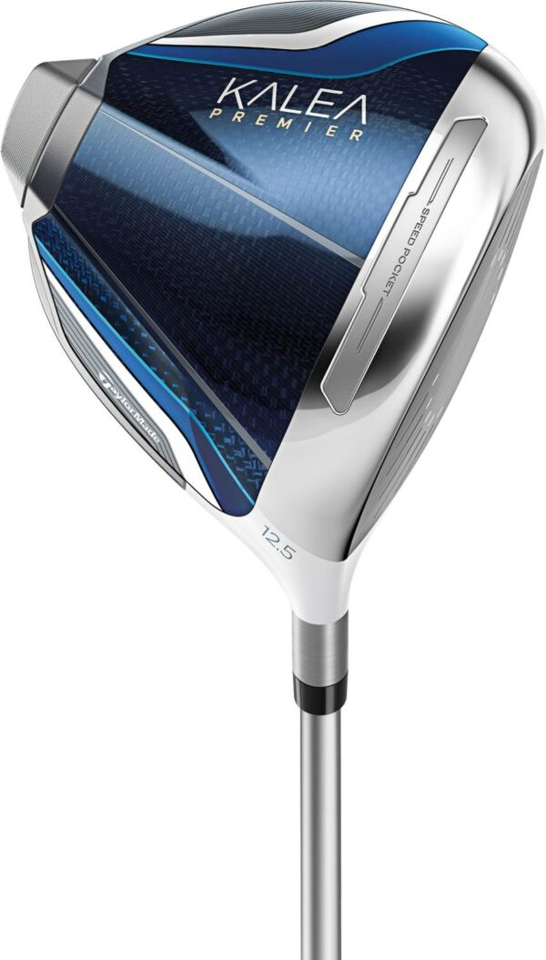 Taylormade Kalea Premier Dame Driver - Blå/Hvid - Højre - 12.5° - Taylormade Kalea Premier 40 Dame Grafit