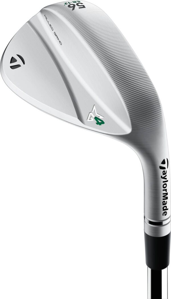 Taylormade Milled Grind 4 Gap Wedge - Chrome - Højre - 50.0° / 09° / SB - True Temper Dynamic Gold Tour Issue 115 Stiff S200 Stål