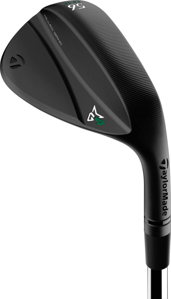 Taylormade Milled Grind 4 Gap Wedge - Sort - Højre - 50.0° / 09° / SB - True Temper Dynamic Gold Tour Issue 115 Stiff S200 Stål