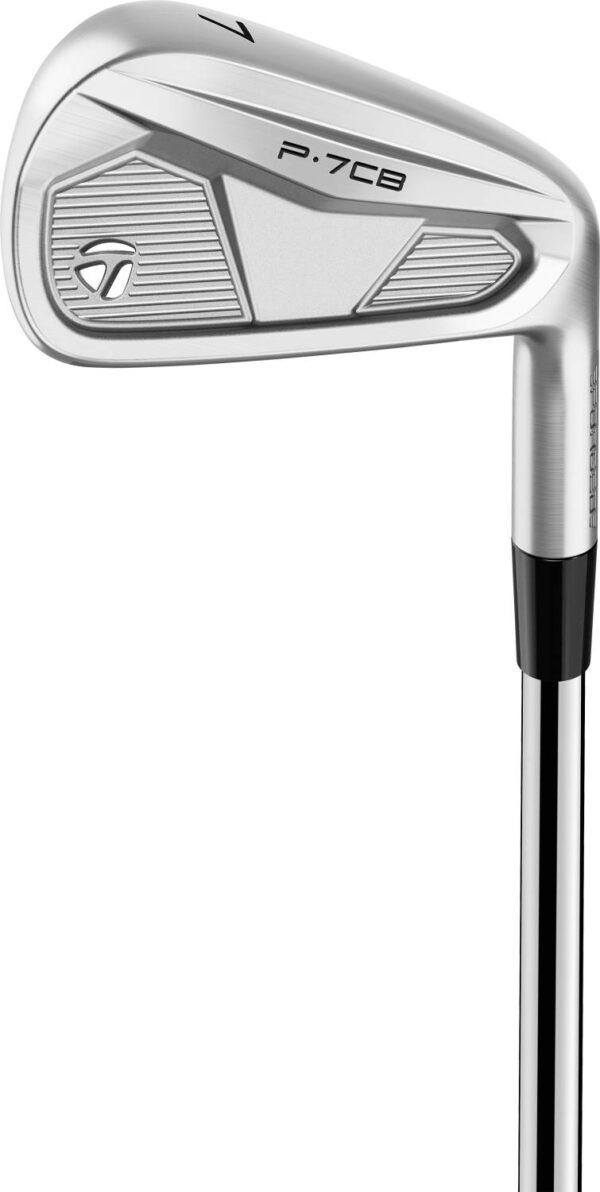 Taylormade P∙7CB Herre Jernsæt - Chrome - Højre - 3-9, PW - True Temper Dynamic Gold Mid 115 Stiff S300 Stål