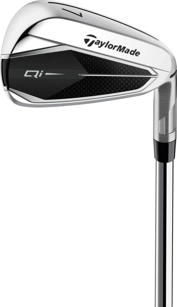 Taylormade Qi Herre Jernsæt - Chrome/Sort - Højre - AW - KBS MAX MT 85 Regular Stål