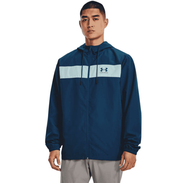 Under Armour Mænd - Sportstyle Windbreaker Jacket- Petrol Blue XS