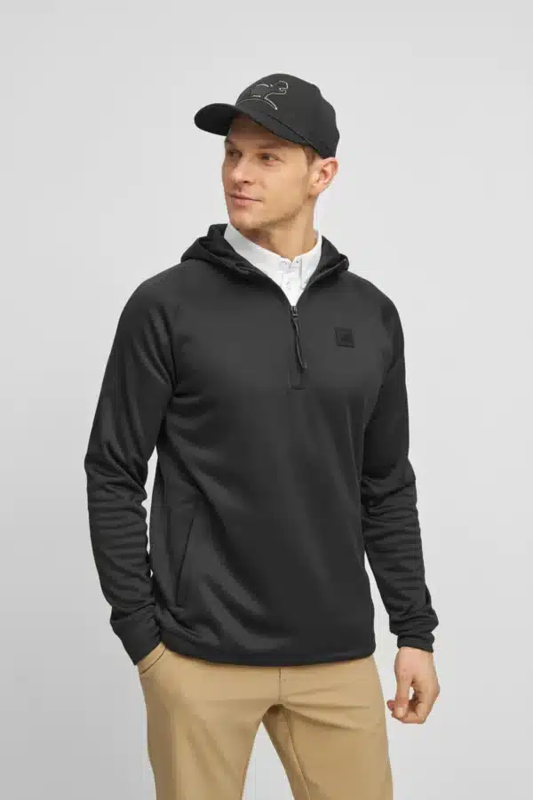 What Bunkers Frank Midlayer Hoodie - Sort