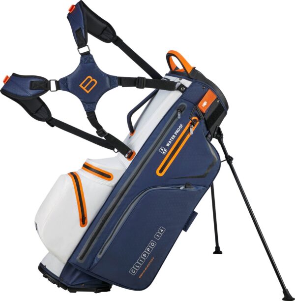 Bennington Clippo 14 Vandtæt Bærebag - Navy/White/Orange