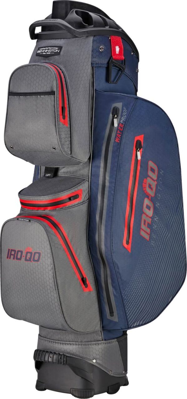 Bennington IRO QO14 Vandtæt Vognbag - Navy/Charcoal/Red