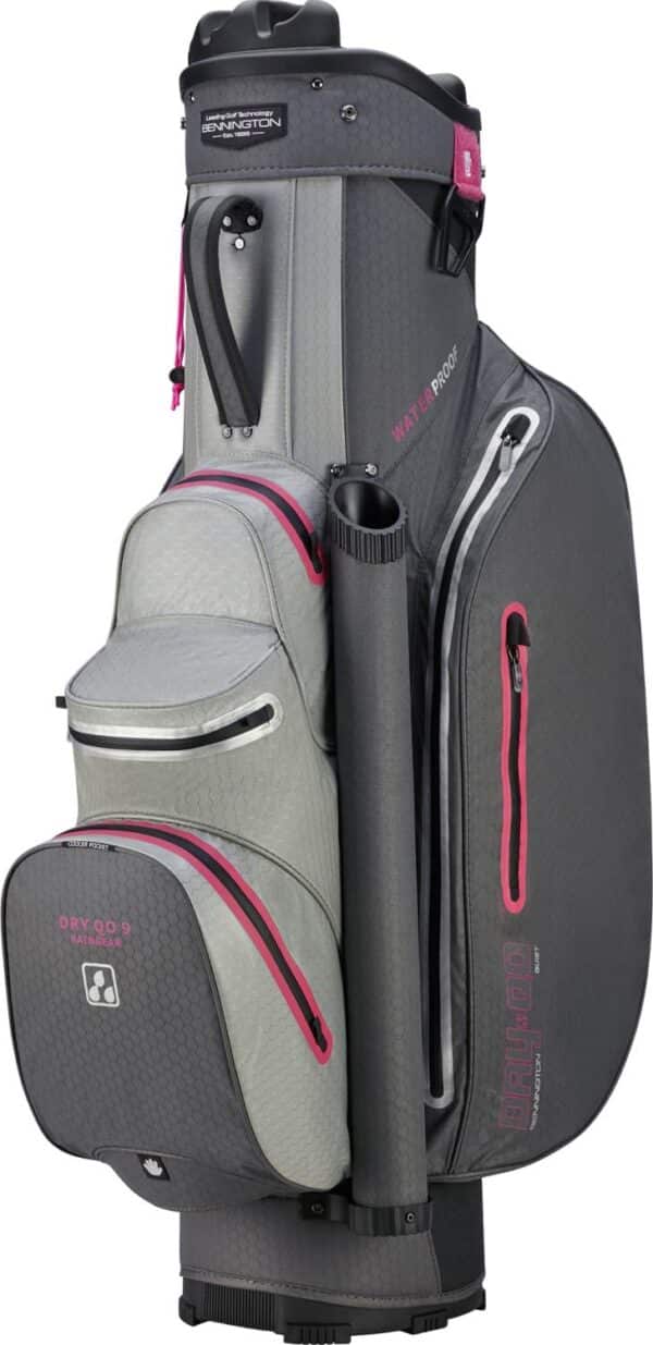 Bennington QO9 Vandtæt Dame Vognbag - Canon Grey/Silver/Pink