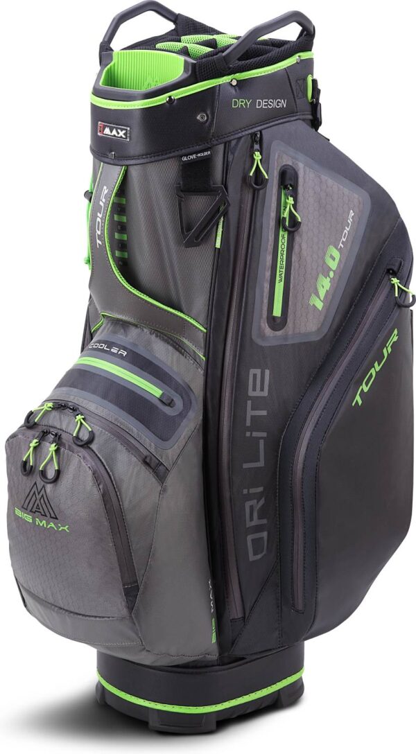 Big Max Dri Lite Tour Vandtæt Vognbag - Charcoal/Lime