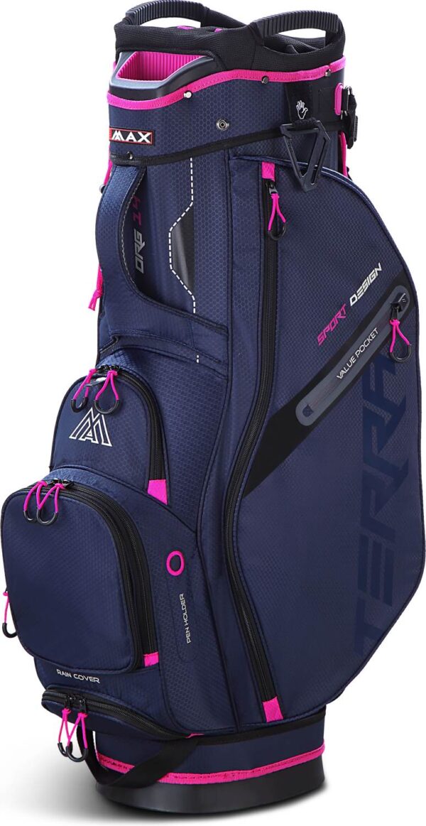 Big Max Terra Sport Dame Bærebag - Steel Blue/Fucshia