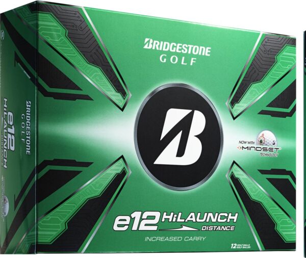 Bridgestone E12 High Launch Golfbolde - Hvid