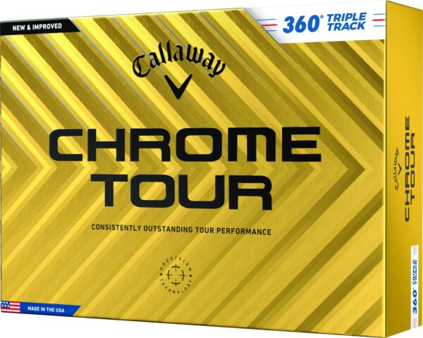 Callaway Chrome Tour 360 TripleTrack (2024) Golfbolde - White