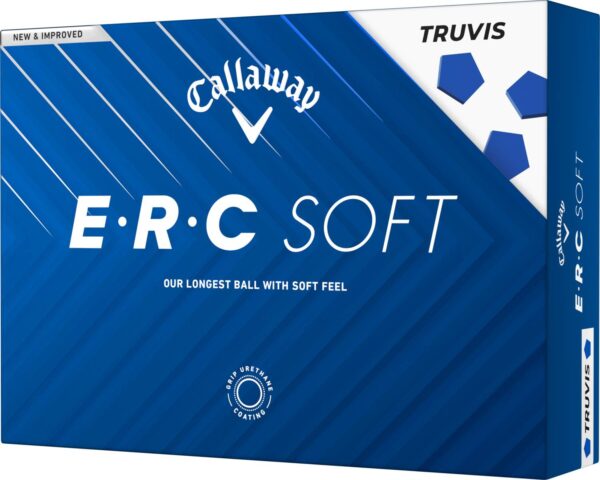 Callaway ERC Soft Truvis (2025) Golfbolde - White/Blue