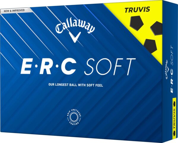 Callaway ERC Soft Truvis (2025) Golfbolde - Yellow/Black