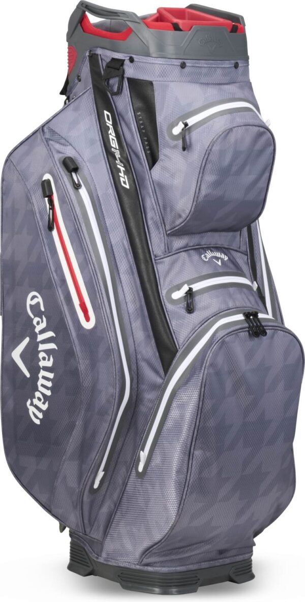 Callaway Org 14 HyperDry (2024) Vandtæt Herre Vognbag - Charcoal Houndstooth