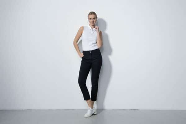 Daily Sports Glam Dame Bukser - Black - Str. 38 / Ankel