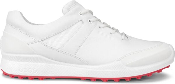 Ecco Biom Hybrid (2025) Vandtætte Dame Golfsko Uden Spikes - White/White - Str. 36 Normal