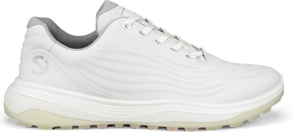 Ecco LT1 Vandtætte Dame Golfsko Uden Spikes - White - Str. 36 Normal