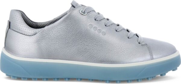 Ecco Tray Vandtætte Dame Golfsko Uden Spikes - Alu Silver/Arona - Str. 36 Normal