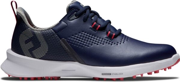 Footjoy Fuel Vandtætte Dame Golfsko Uden Spikes - Navy/White - Str. 37 Normal