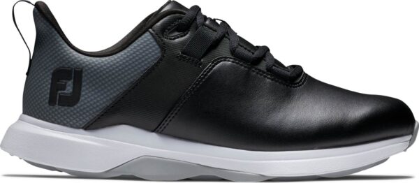 Footjoy ProLite Vandtætte Dame Golfsko Uden Spikes - Blk/Grey/Charcoal - Str. 36 1/2 Normal