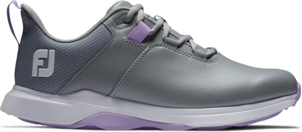 Footjoy ProLite Vandtætte Dame Golfsko Uden Spikes - Grey/Lilac - Str. 36 1/2 Normal