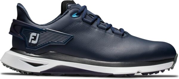 Footjoy Pro/SLX Vandtætte Herre Golfsko Uden Spikes - Navy/White/Grey - Str. 39 Normal