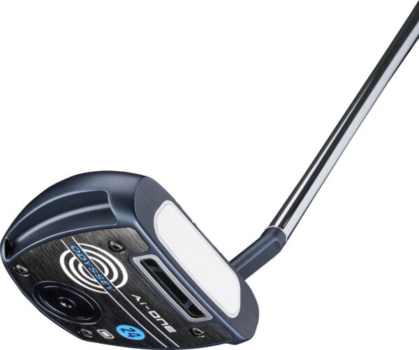 Odyssey Ai-One 24 S Slant Neck Putter - Blå - Højre - Str. 33" - Odyssey Ai-ONE (2023) Midsize Hvid/Blå