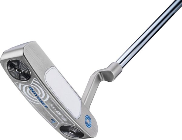 Odyssey Ai-One One CH Plumber Neck Putter - Silver - Højre - Str. 33" - Odyssey Ai-ONE (2023) Standard Hvid/Blå