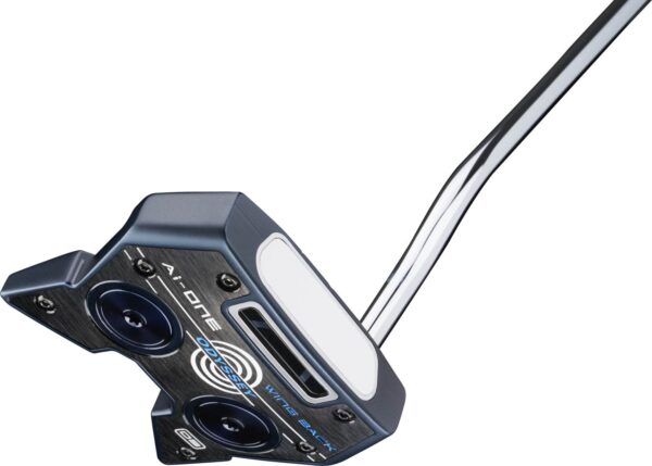 Odyssey Ai-One Wing Back DB Double Bend Neck Putter - Blå - Højre - Str. 33" - Odyssey Ai-ONE (2023) Midsize Hvid/Blå