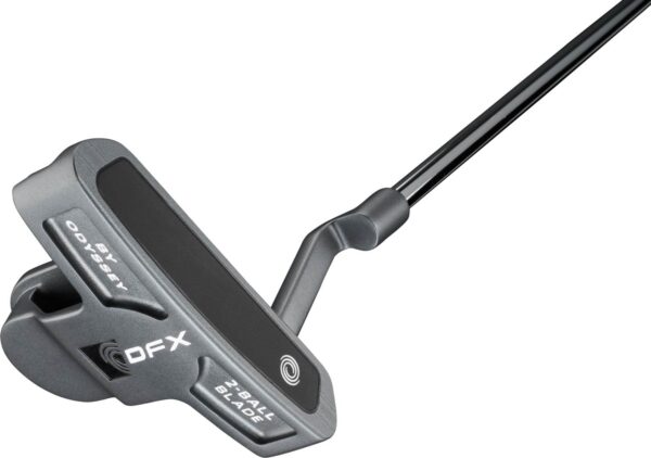 Odyssey DFX 2-Ball Blade CH (2025) Plumber Neck Putter - Chrome - Højre - Str. 33" - Odyssey DFX Pistol Standard Hvid/Grå