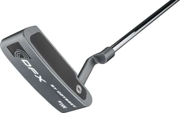 Odyssey DFX One Wide CH (2025) Plumber Neck Putter - Chrome - Højre - Str. 32" - Odyssey DFX Oversize Oversize Hvid/Grå