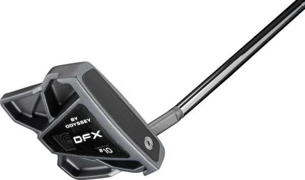 Odyssey DFX Ten S (2025) Slant Neck Putter - Chrome - Højre - Str. 33" - Odyssey DFX Pistol Standard Hvid/Grå