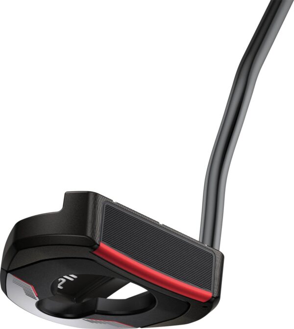 Ping FETCH (2021) Double Bend Neck Herre Putter - Black - Venstre - Str. 34" - Ping PP58 Midsize Sort/Hvid