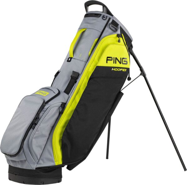 Ping Hoofer Bærebag - Black/Iron/Neon Yellow