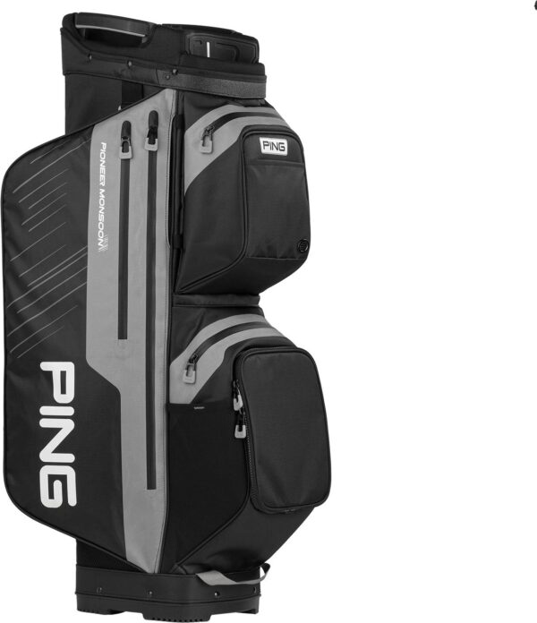 Ping Pioneer Monsoon Vandtæt Vognbag - Black/Iron