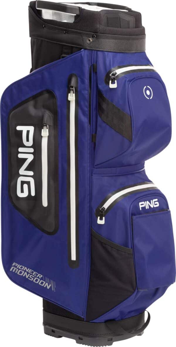 Ping Pioneer Monsoon Vandtæt Vognbag - Cobalt Blue/Black