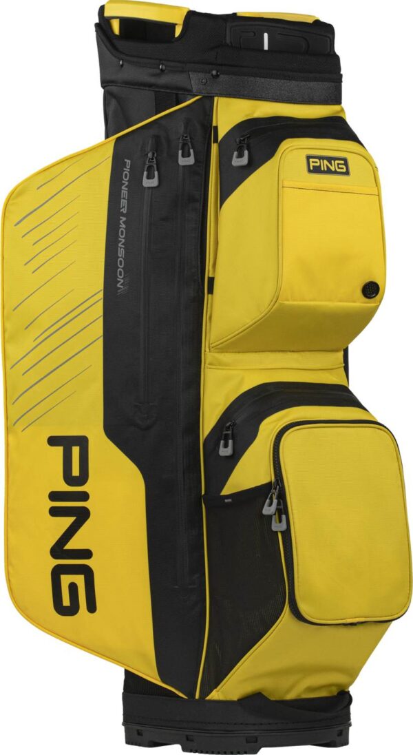 Ping Pioneer Monsoon Vandtæt Vognbag - Yellow/Black