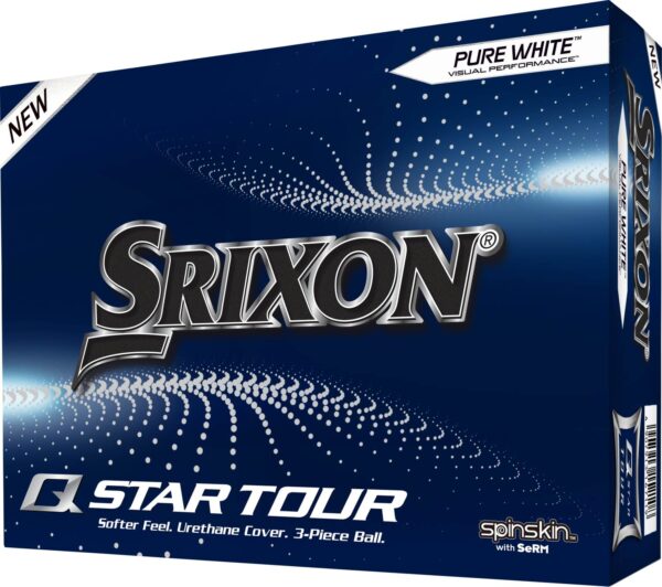 Srixon Q-Star Tour (2022) Golfbolde - Hvid