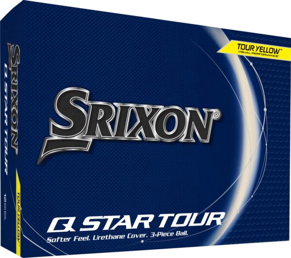 Srixon Q-Star Tour (2024) Golfbolde - Gul