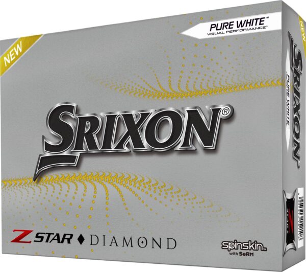 Srixon Z-Star Diamond (2021) Golfbolde - Hvid