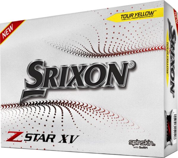 Srixon Z-Star XV (2021) Golfbolde - Gul