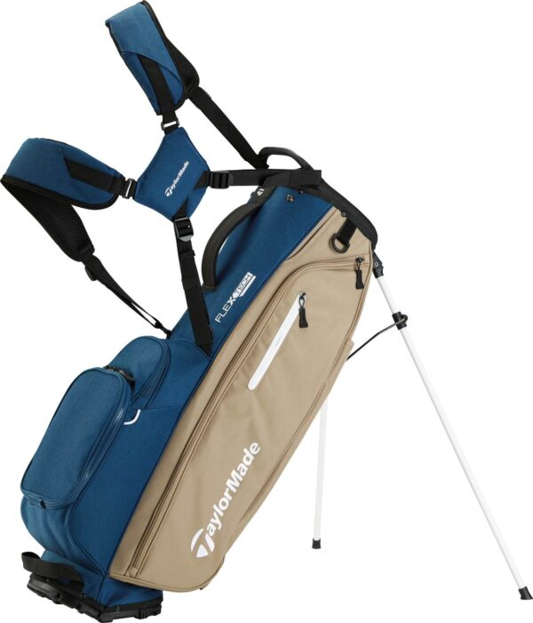 Taylormade FlexTech Bærebag - Navy/Tan