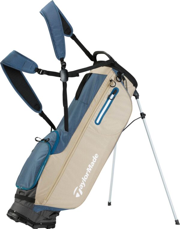 Taylormade FlexTech Super Lite Bærebag - Navy/Tan/White