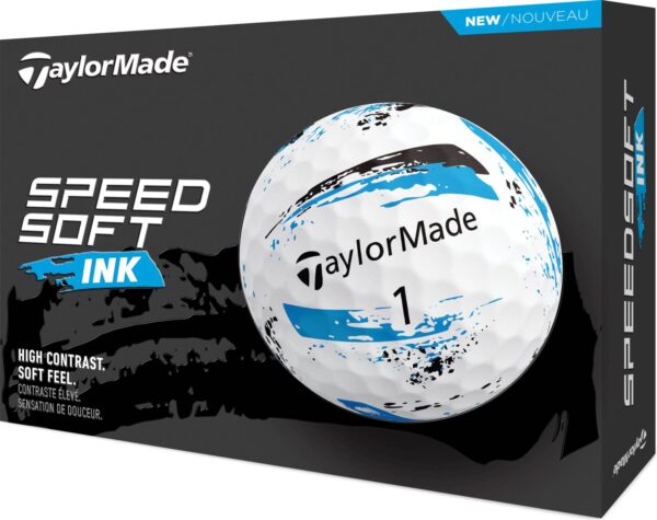 Taylormade SpeedSoft INK (2024) Golfbolde - Blå