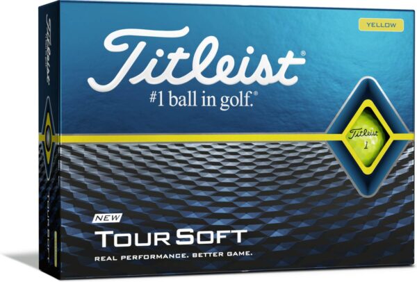 Titleist 2020 Tour Soft Golfbolde - Yellow