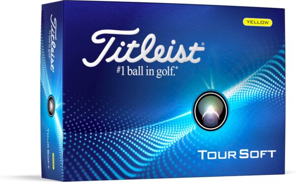 Titleist Tour Soft (2024) Golfbolde - Ylw