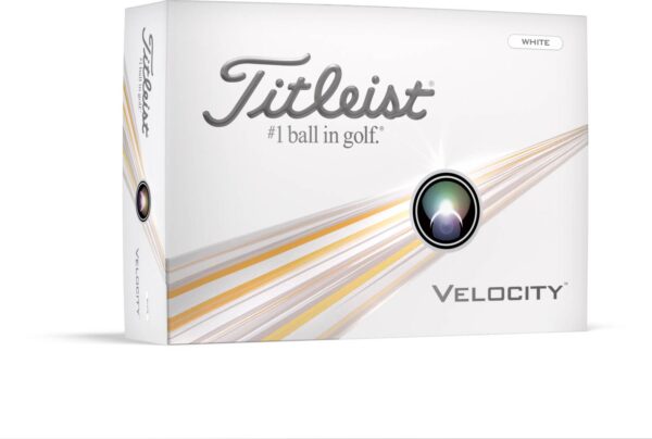 Titleist Velocity (2024) Golfbolde - Wht