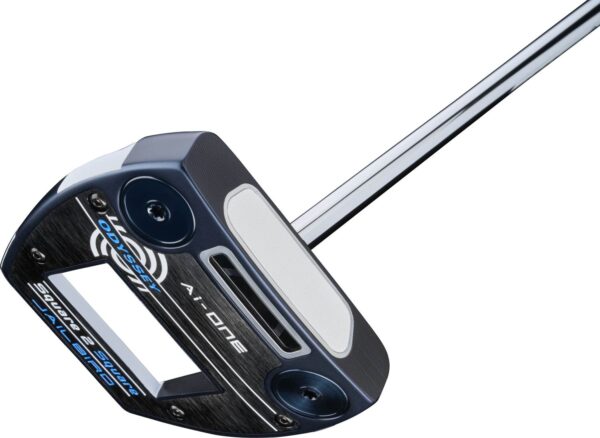 Odyssey Ai-One Square 2 Square Jailbird Straight Neck Putter - Blå/Hvid - Højre - Str. 33" - Odyssey Ai-ONE Square 2 Square (2024) Oversize Hvid/Blå