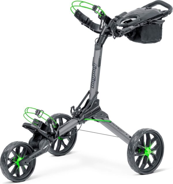 BagBoy Nitron Golfvogn - Grey/Lime