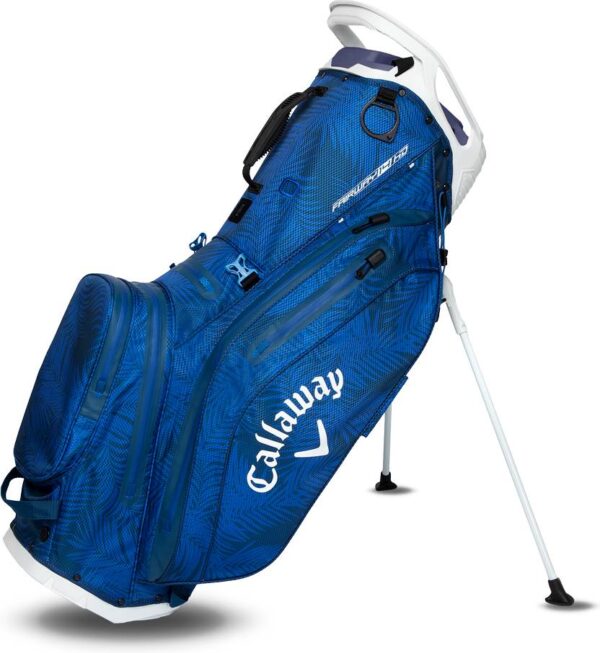 Callaway Fairway 14 HD (2025) Vandtæt Bærebag - Blue Palms/Light Grey